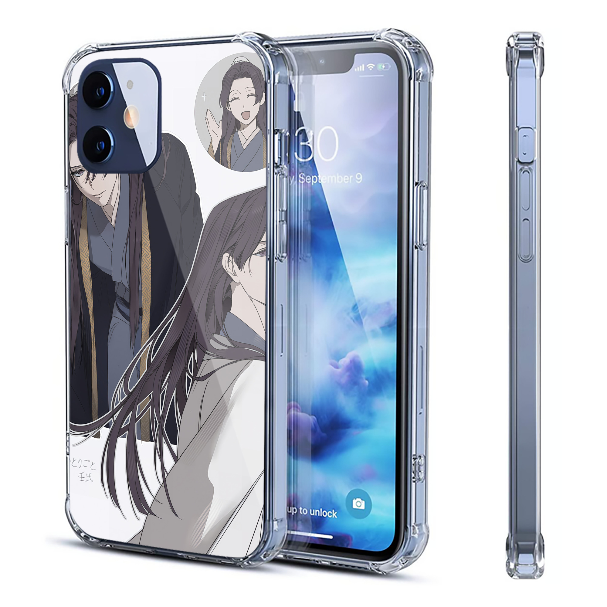 （画像用） 薬屋のひとりごと The Apothecary Diaries 【iPhone 12シリーズ対応】透明スマホケース（クリアソフトケース）